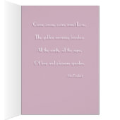 Goddess of Dawn card (Inside (Right))