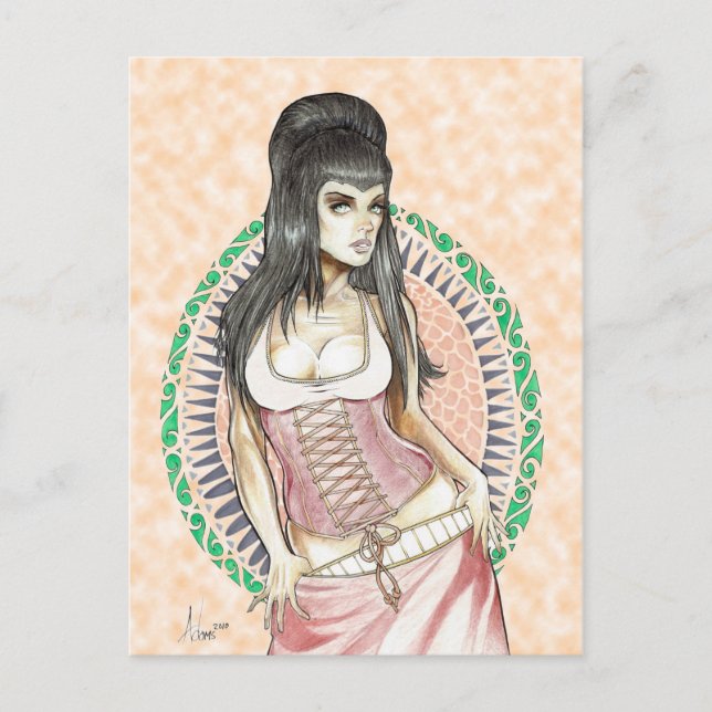 Goddess of DESTINY Postcard (Front)