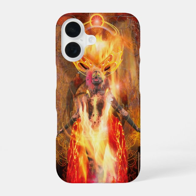 Goddess of Fire PELE Iphone Case (Back)