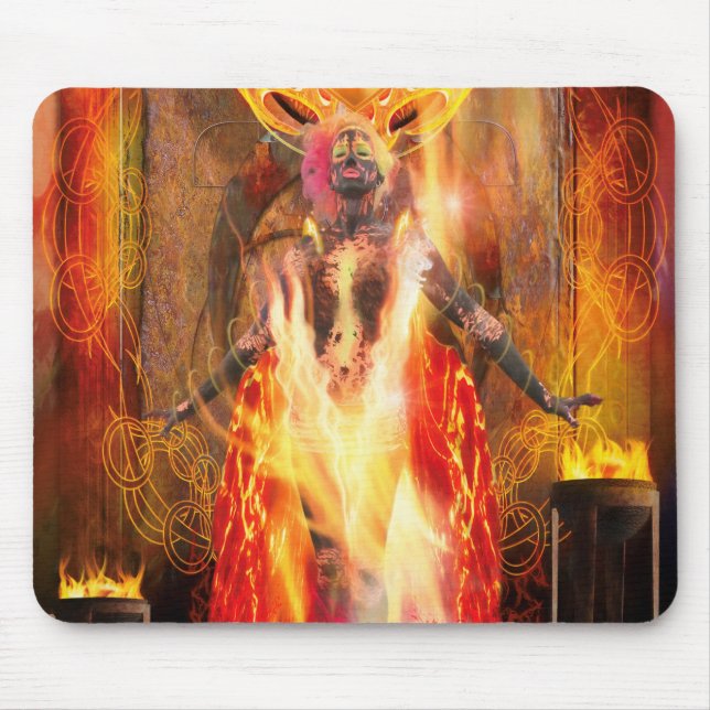 Goddess of Fire PELE Mouse Pad (Front)