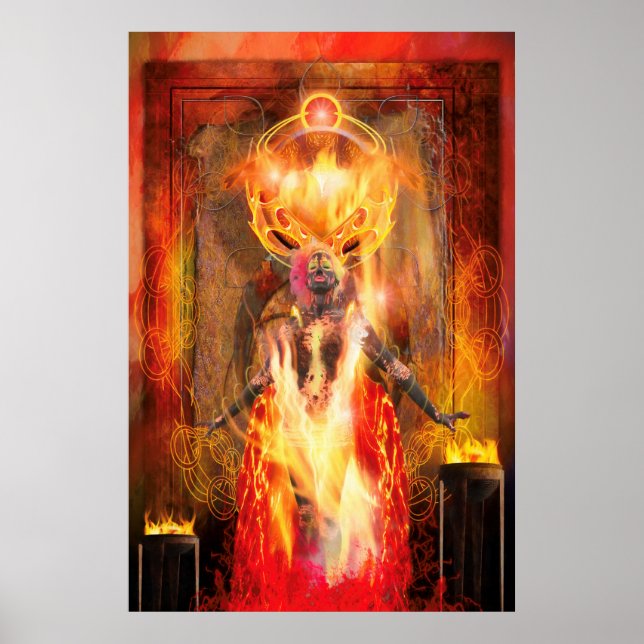 Goddess of Fire PELE Poster (Front)