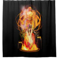 Goddess of Fire PELE Shower Curtain