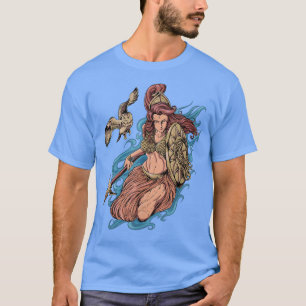 Goddess of Greek mythologyMinerva Athena  T-Shirt