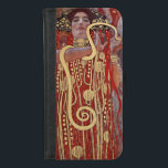 Goddess of Health, Hygieia (Salus), Gustav Klimt iPhone 8/7 Wallet Case<br><div class="desc">Gustav Klimt (July 14, 1862 – February 6, 1918) was an Austrian symbolist painter and one of the most prominent members of the Vienna Secession movement. Klimt is noted for his paintings, murals, sketches, and other objets d'art. In addition to his figurative works, which include allegories and portraits, he painted...</div>