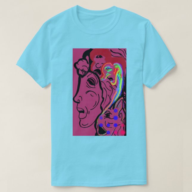 Goddess of Land and Sea T-Shirt (Design Front)