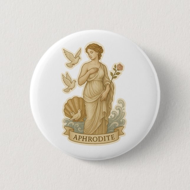 Goddess of Love Button (Front)