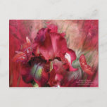 Goddess Of Passion Art Postcard