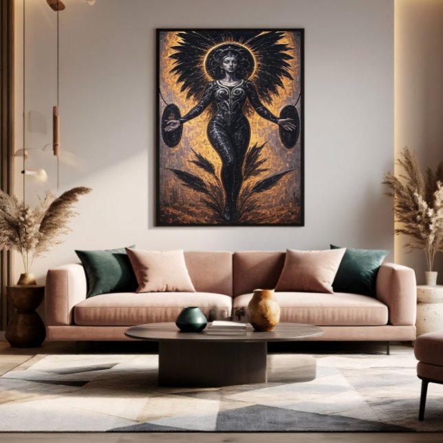 Goddess of Shadows Canvas Print (Creator Uploaded)