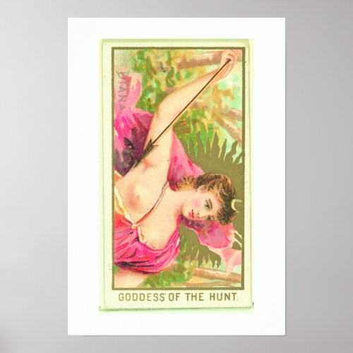 Goddess of the Hunt Diana Poster Print
