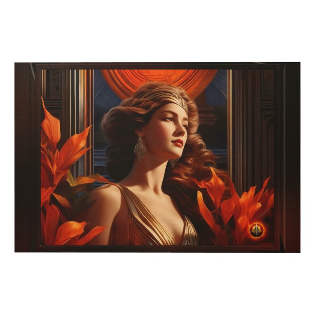 Goddess Of The Sun Art Deco Romantic Glamour (Front)