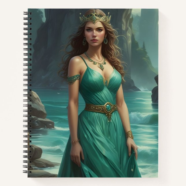 Goddess of the Wild Coast Notebook (Front)