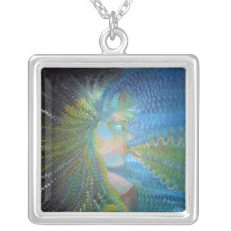 Goddess Of TheUniverse Silver Plated Necklace
