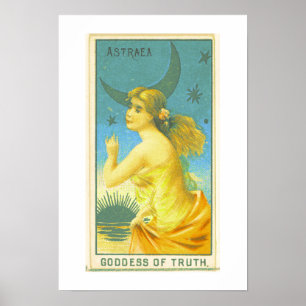 Goddess of Truth, Astraea, Poster Print