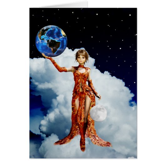 Goddess of Universe Card (Front)