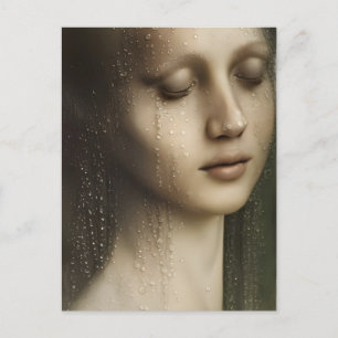 Goddess Out Of Water Postcard