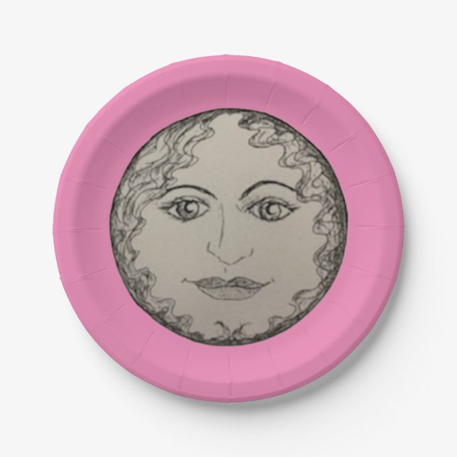 Goddess Paper Plates (Front)