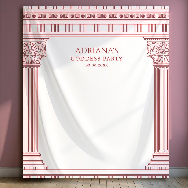 Goddess Party columns photo backdrop (Creator Uploaded)