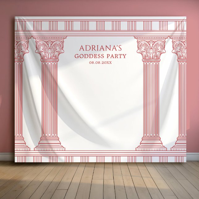 Goddess Party columns photo backdrop (Creator Uploaded)