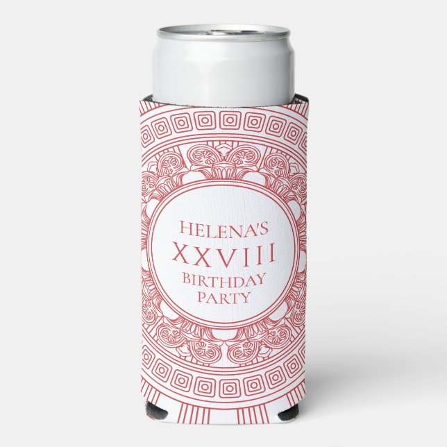 Goddess party cooler with custom colors (Seltzer Front)