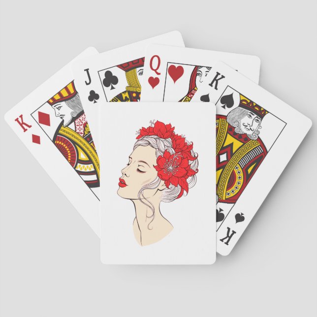 Goddess Poker Cards (Back)