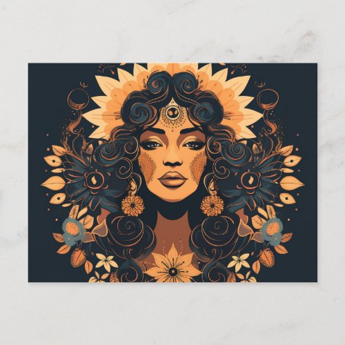 Goddess Postcard
