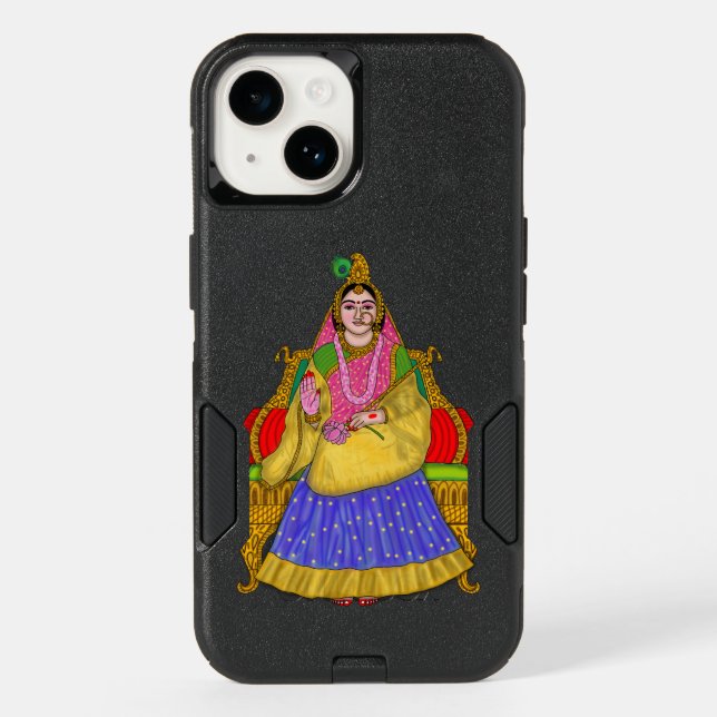 Goddess Radha Phone Cover (Back)