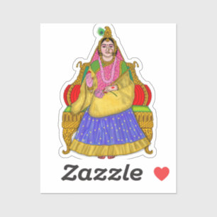 Goddess Radha Sticker
