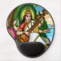 Goddess Saraswati Mouse Pad