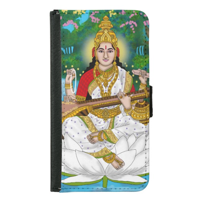 Goddess Saraswati Phone Cover (Front)