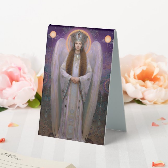  Goddess Shekinah High Frequency Kabbalist Art Table Tent (In SItu (Wedding))