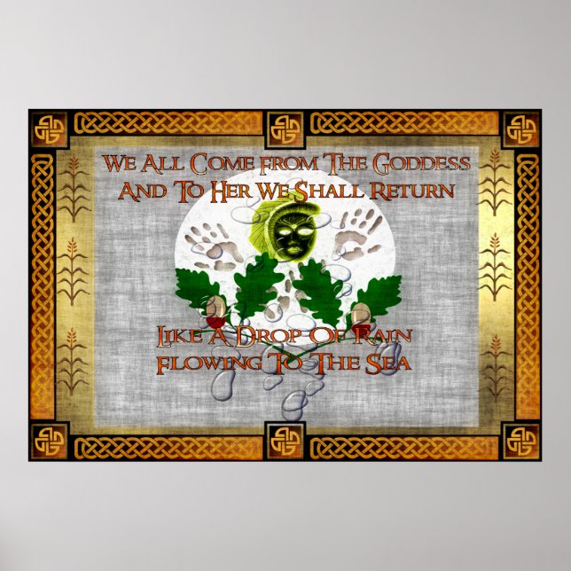 Goddess Song Poster (Front)