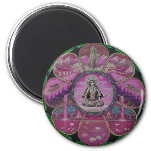 Goddess Tara Mandala Magnet