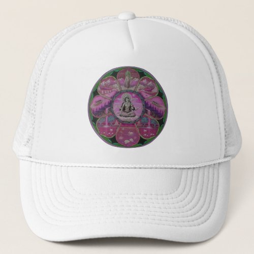 Goddess Tara Mandala Trucker Hat