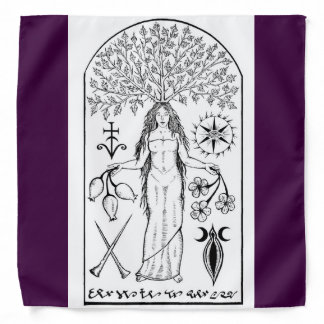 Goddess Tarot Cloth Bandana