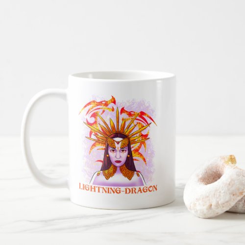 Goddess _ The Lightning Dragon Coffee Mug
