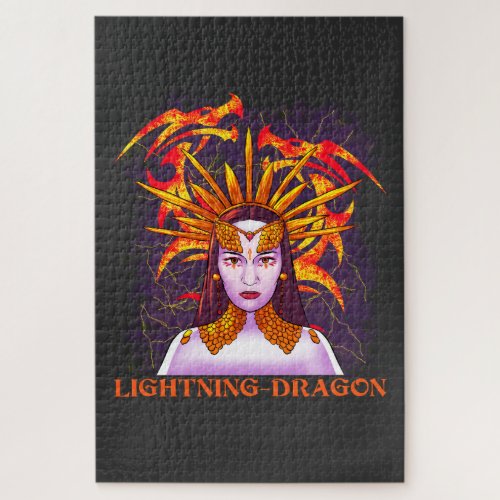 Goddess _ The Lightning Dragon Jigsaw Puzzle
