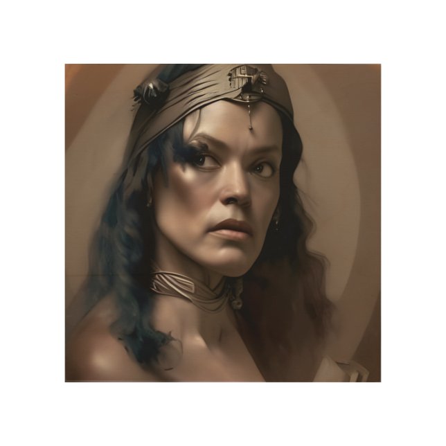 Goddess Wood Wall Art (Front)