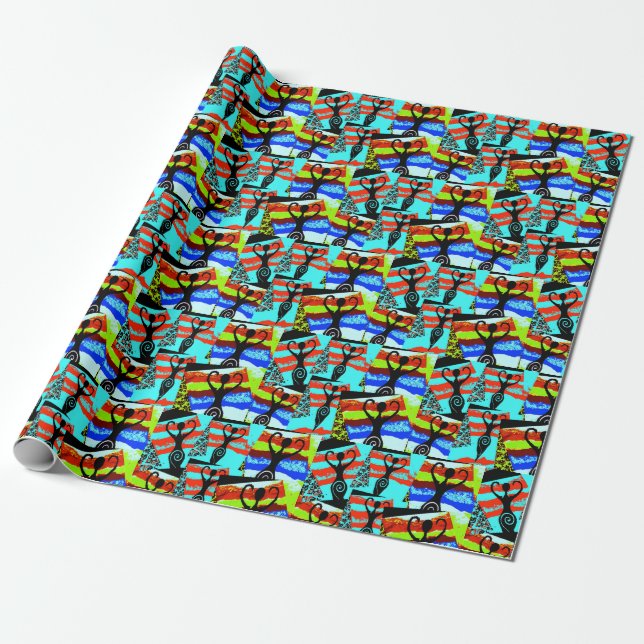 GODDESS WRAPPING PAPER (Unrolled)