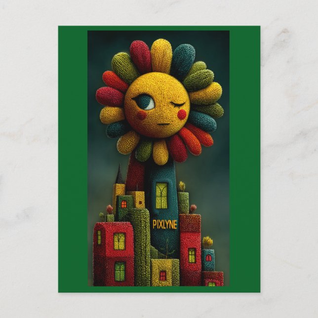 GoddessAIArt Post Card (Front)