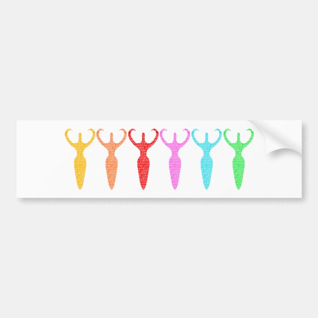 Goddesses Bumper Sticker (Front)