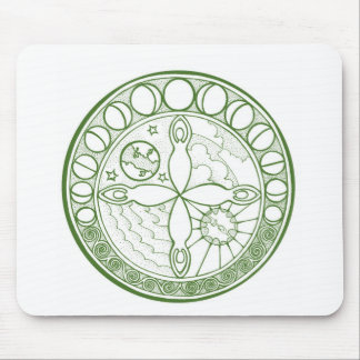 Goddesses of the Elements Mouse Pad