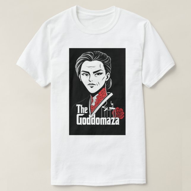 GODDOMAZA GODFATHER STYLE  T-Shirt (Design Front)