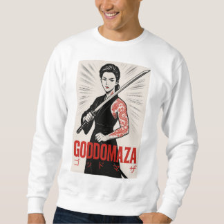 GODDOMAZA KATANA GANGSTER SWEATSHIRT