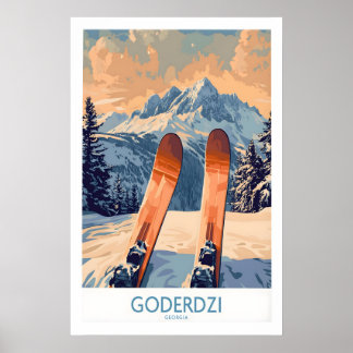 Goderdzi Ski Poster 1