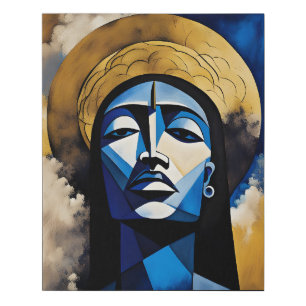 Godess Faux Canvas Print