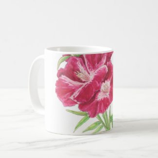 Godetia  coffee mug