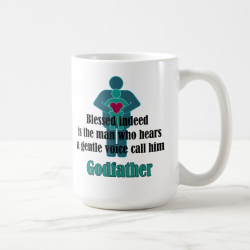 Godfather Blessed Indeed Fathers Day Mug