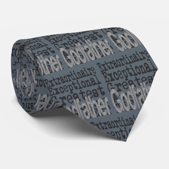 Godfather Extraordinaire Neck Tie (Rolled)