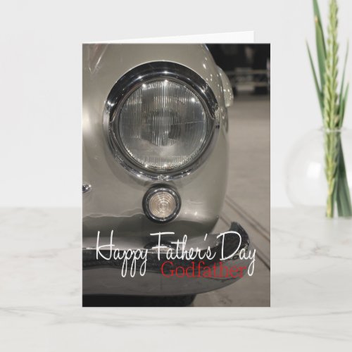 Godfather  Happy Fathers Day Card