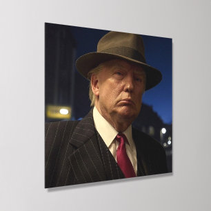 Godfather of America Don J. Trump  Acrylic Photo Tile